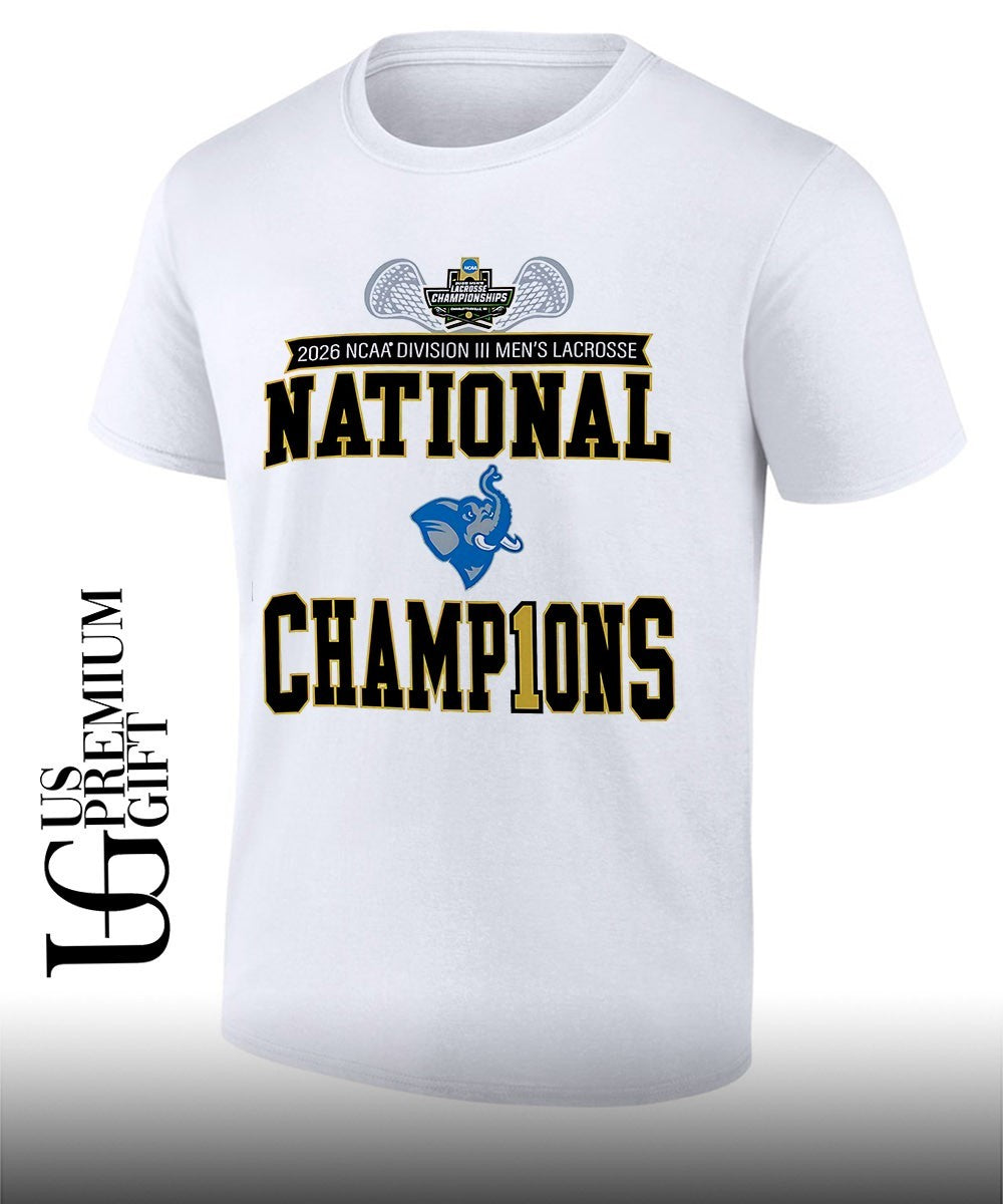 Tufts Jumbos NCAA Division III Men’s Lacrosse National Champions 2026 shirt