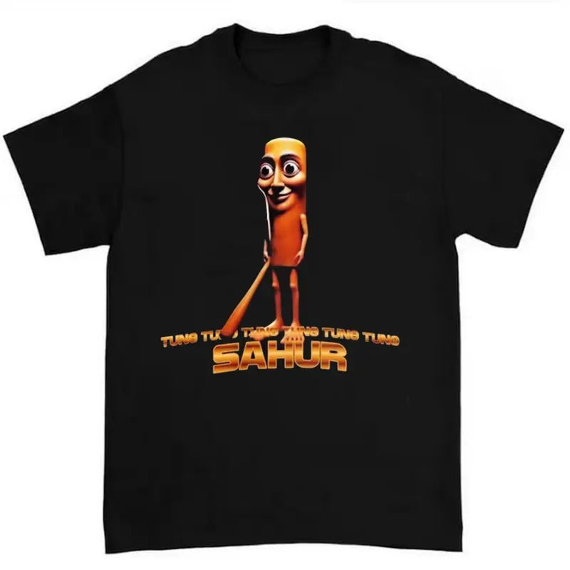 Tung Tung Tung Sahur Funny Baseball Bat Meme T-shirt Hoodie, Sweatshirt | HypeDripTees.com