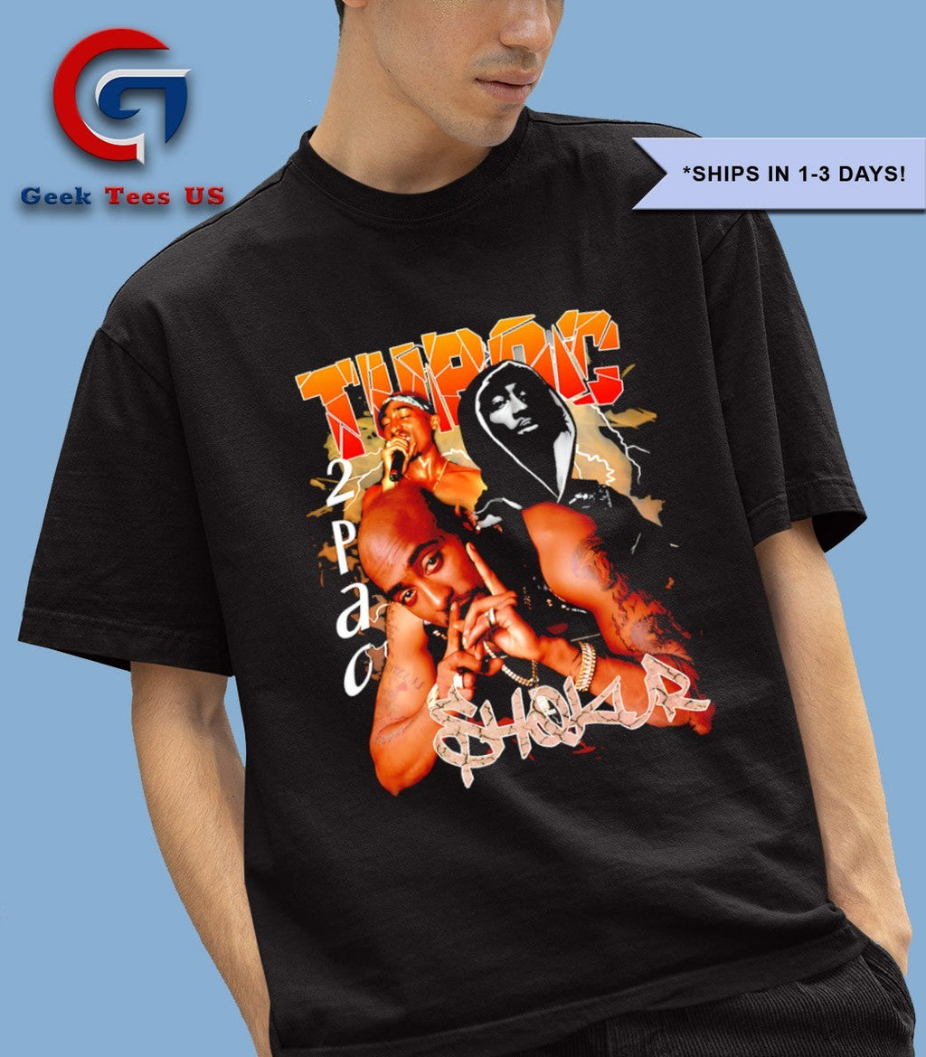 Tupac All Eyez On Me graphic shirt