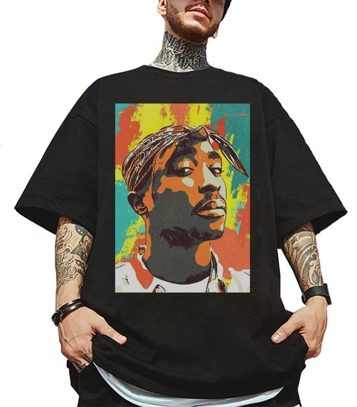 Tupac Shirt, 2pac Shirt, Tupac Shakur Shirt, Rapper Merch, 1990s Vintage Retro Unisex Shirt, Vintage 90s Bootleg Style...