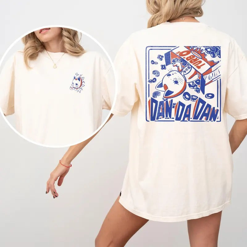 Turbo Granny Anime Shirt, DanDaDan shirt, Retro Anime Vintage Shirt Hoodie, Sweatshirt | HypeDripTees.com