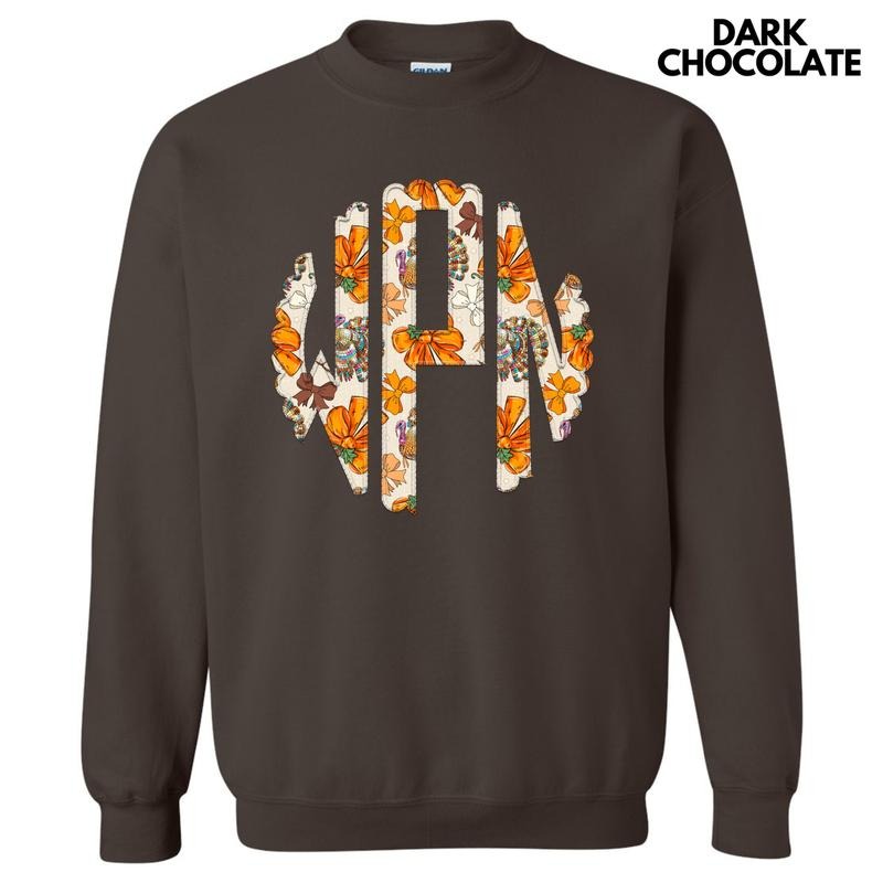 Turkey Disco Monogram Sweatshirt 'NLB' T-Shirts, Hoodie | HypeDripTees.com