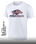 Tusk Arkansas Razorbacks Patriotic Marks logo stack shirt