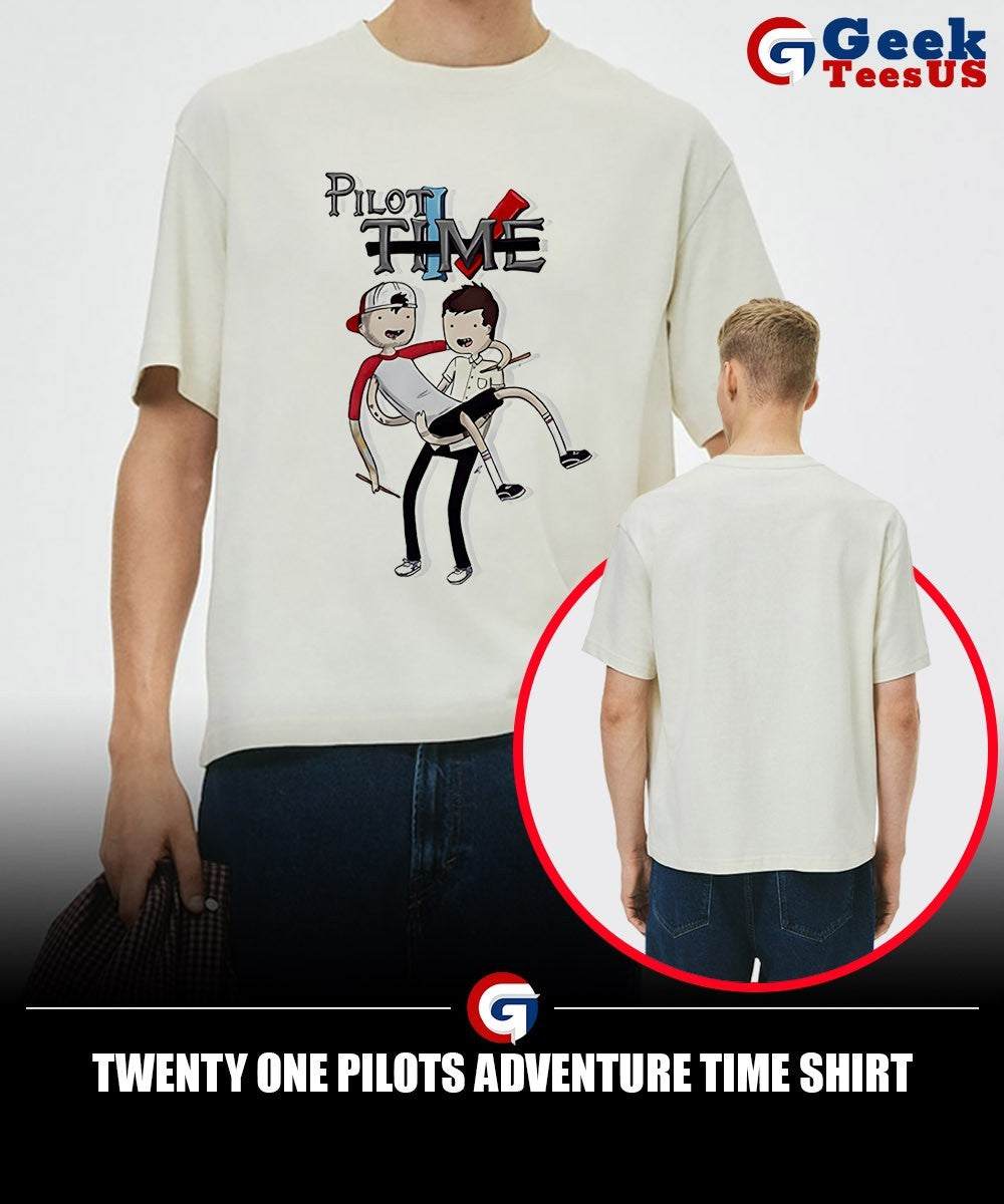 Twenty One Pilots Adventure Time shirt
