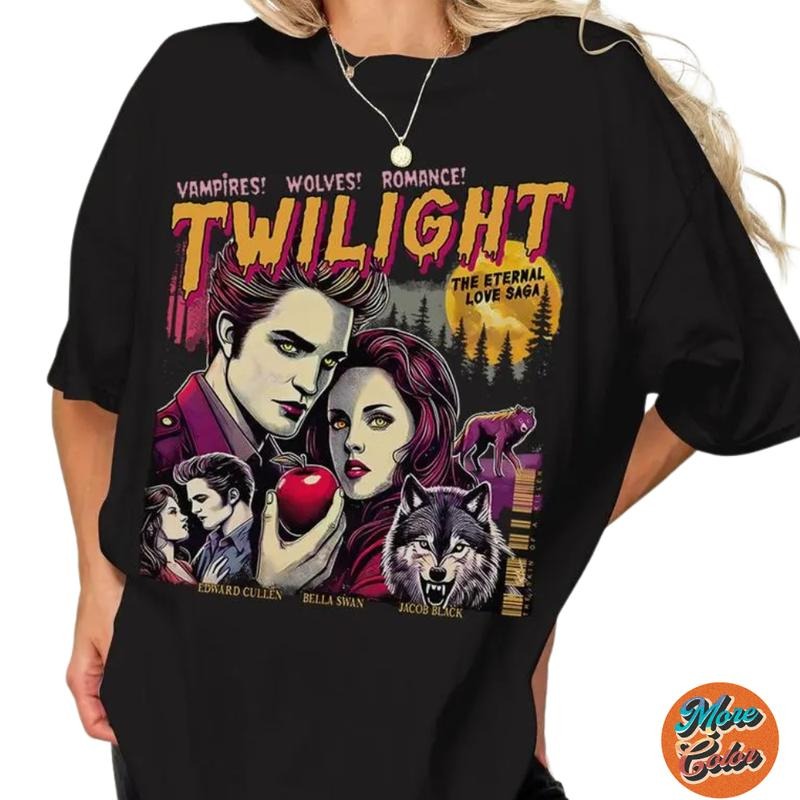 Twilight Belem Church Of Nativity Movie Shirt, Cotton Unisex T-Shirt, Crew Neck, Size S- 4XL, Menswear Top, Womenswear...