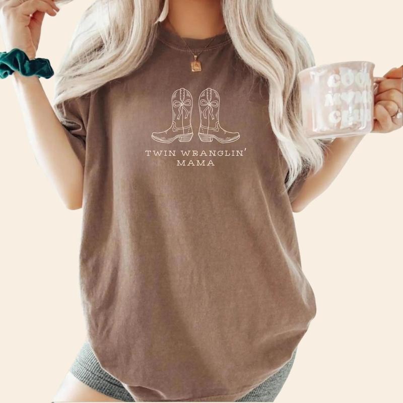 Twin Mom Mother of Twins Gift, Twin Pregnancy Announcement, In My Twin Mom Era Funny Twin Mama Shirt Daughter In Law Gift...
