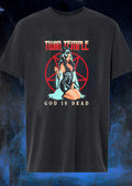 Twin Temple God Is Dead Woman Holding Knife T-Shirt