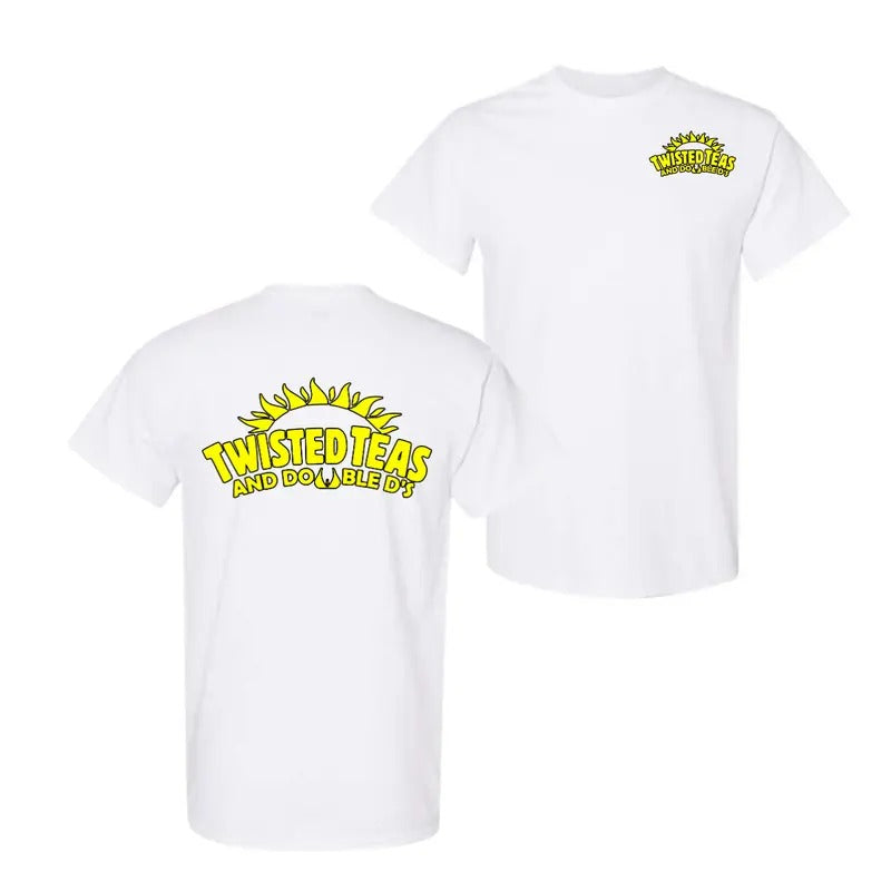 Twisted Teas and Double D's ver2, Unisex Black Short Sleeve Shirt Hoodie, Sweatshirt | HypeDripTees.com