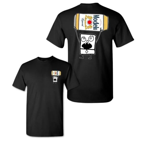Two-sided Modelo T-shirt, Funny Summer Graphic Tee, Trendy Outdoors Beer Lover Sweatshirt, Unisex Hoodie | HypeDripTees.com