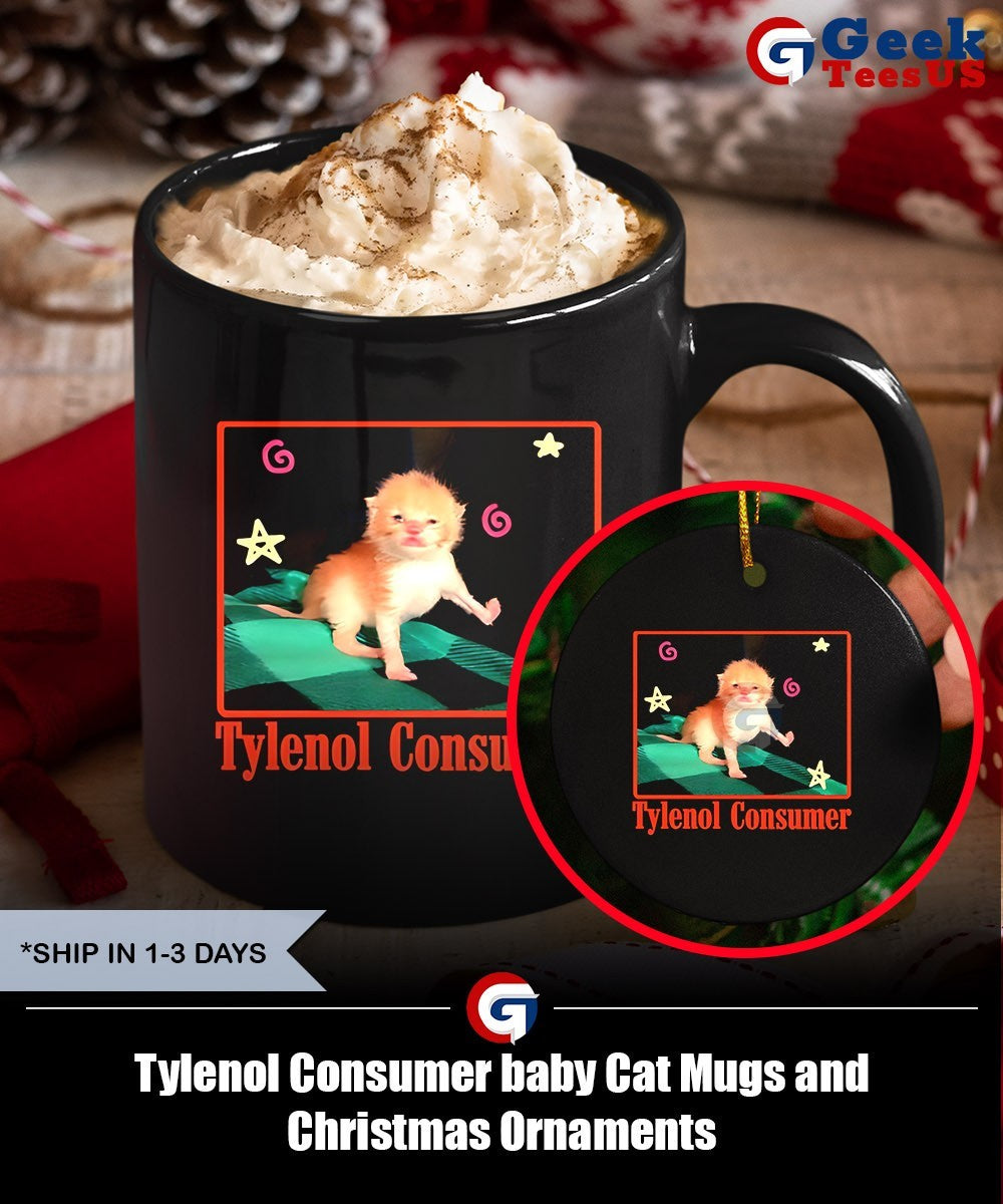 Tylenol Consumer baby Cat shirt