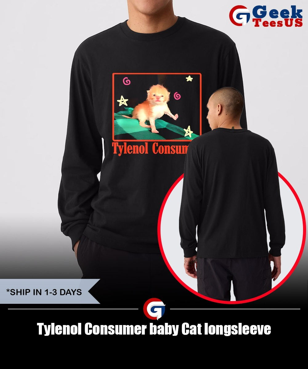 Tylenol Consumer baby Cat shirt