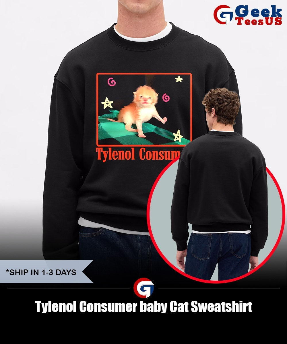Tylenol Consumer baby Cat shirt