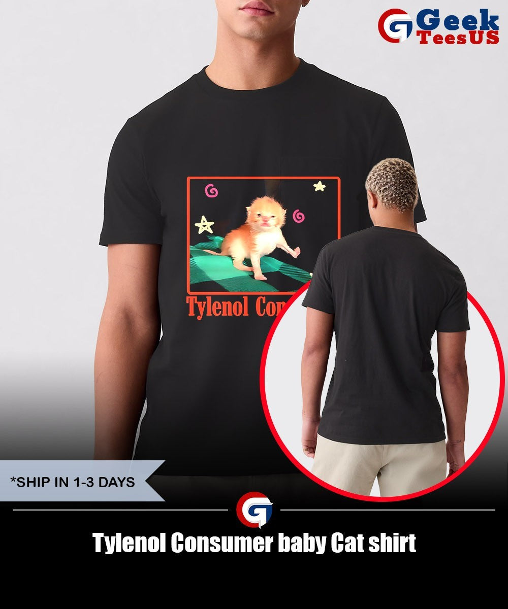 Tylenol Consumer baby Cat shirt