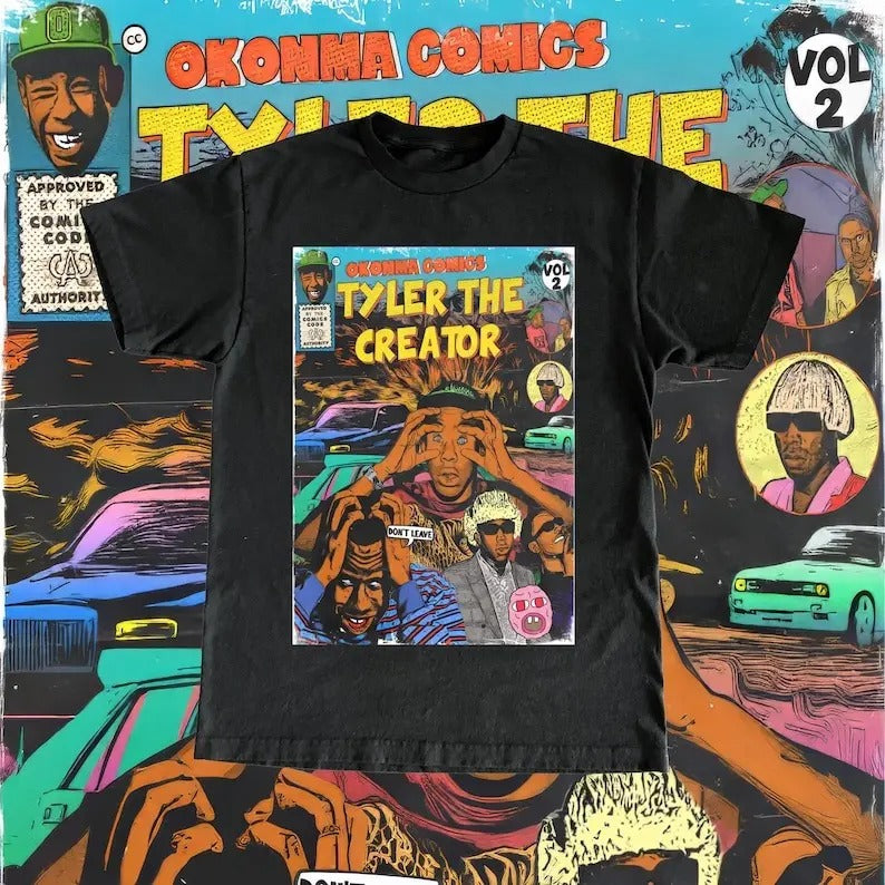 Tyler, The Creator Rap Music Shirt, Call Me If You Get Lost Album Rap 90s Tee Hoodie, Sweatshirt | HypeDripTees.com