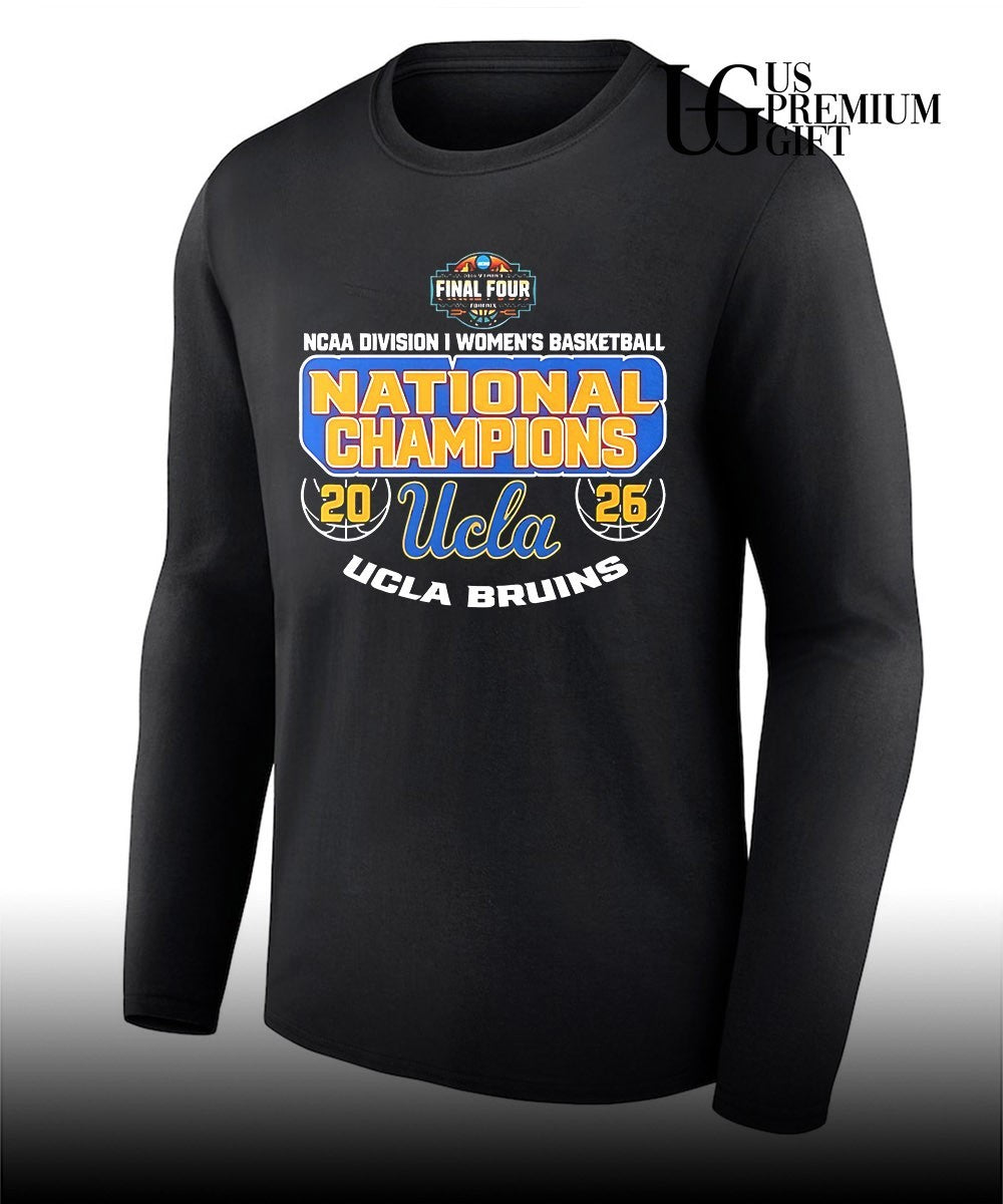 UCLA Bruins 2026 NCAA Division I Women’s Basketball National Champions shirt