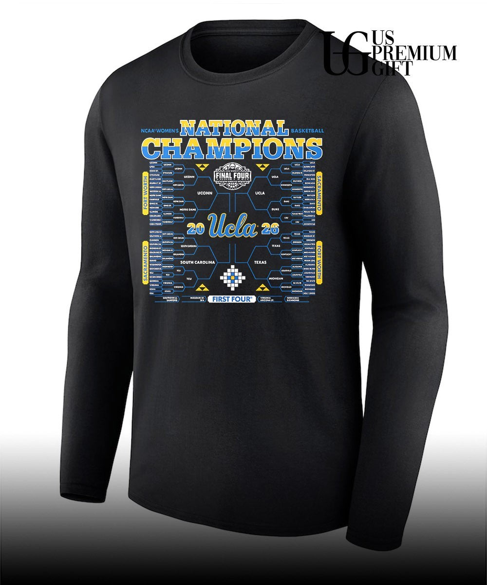 UCLA Bruins 2026 NCAA Women’s Basketball National Champions Locker Room shirt