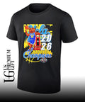 UCLA Bruins 2026 National Champions mascot trophy graphic shirt