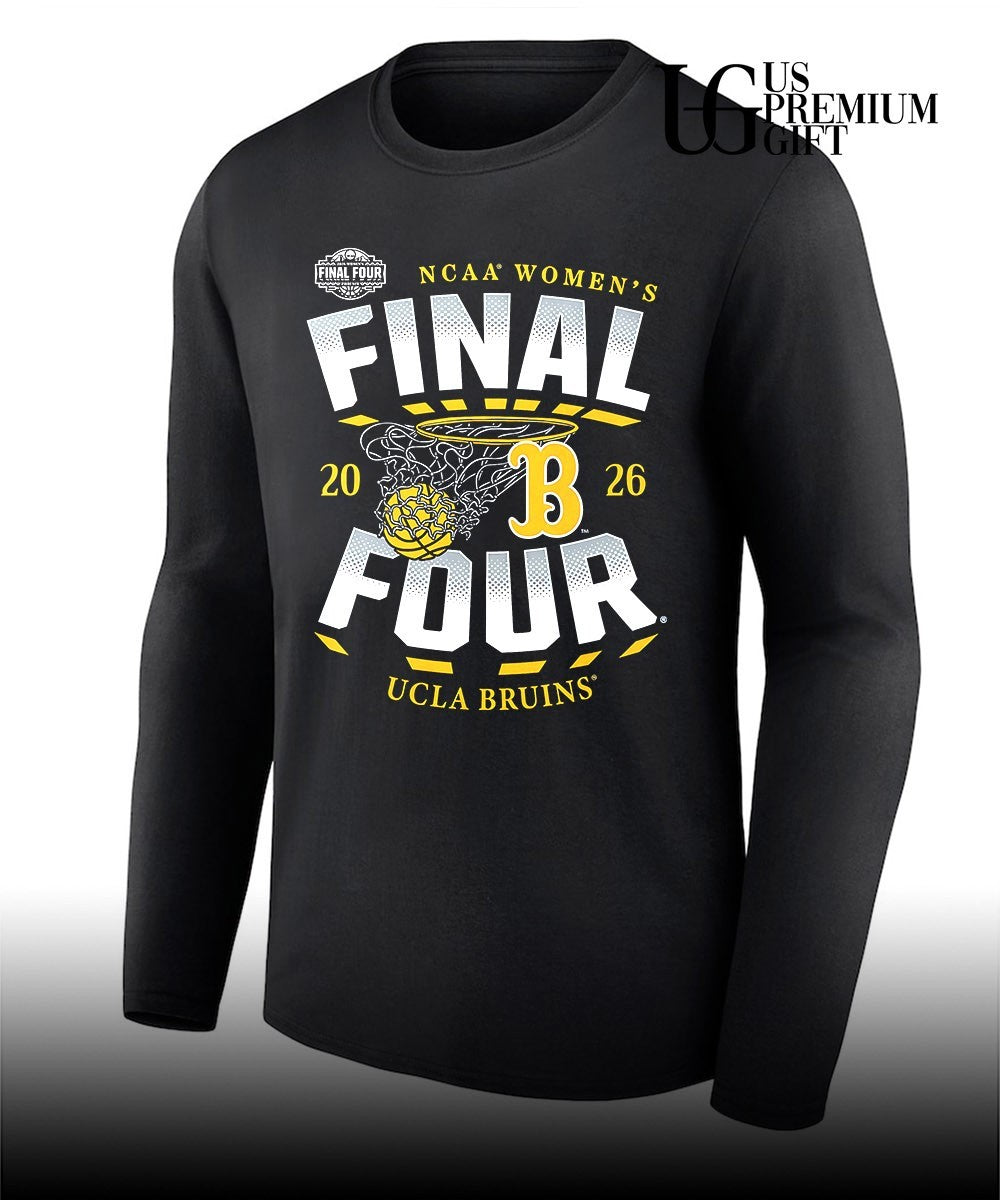 UCLA Bruins basketball Nets NCAA Women’s Final Four 2026 shirt