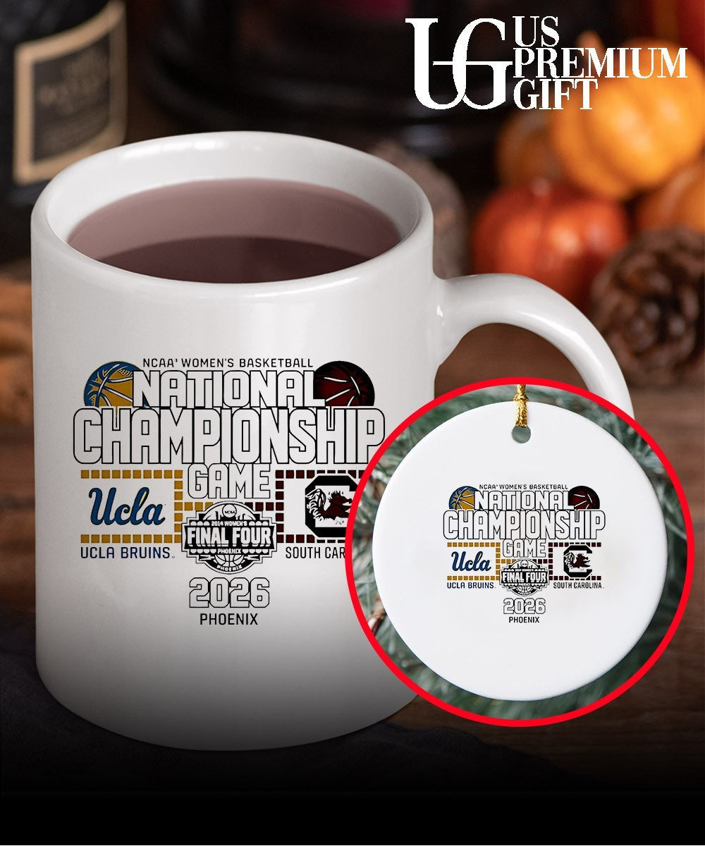UCLA Bruins vs South Carolina 2026 Women’s National Championship Matchup shirt
