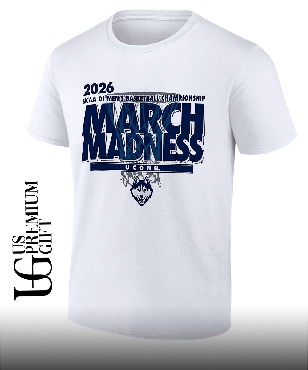 UConn Huskies March Madness NCAA D1 Men’s basketball Championship 2026 shirt