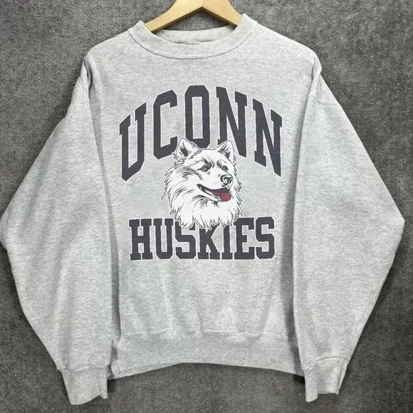 UConn Huskies Sweatshirt, University of Connecticut UConn Huskies Sweatshirt Classic Cotton T-Shirts, Hoodie