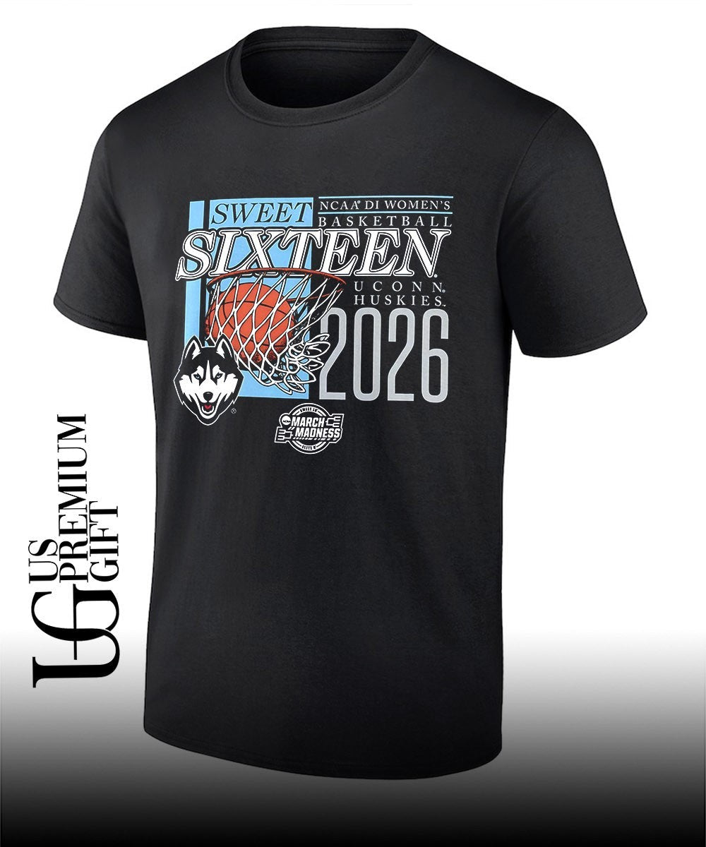 UConn Huskies Sweet Sixteen NCAA 2026 Division 1 Women’s basketball March Madness shirt