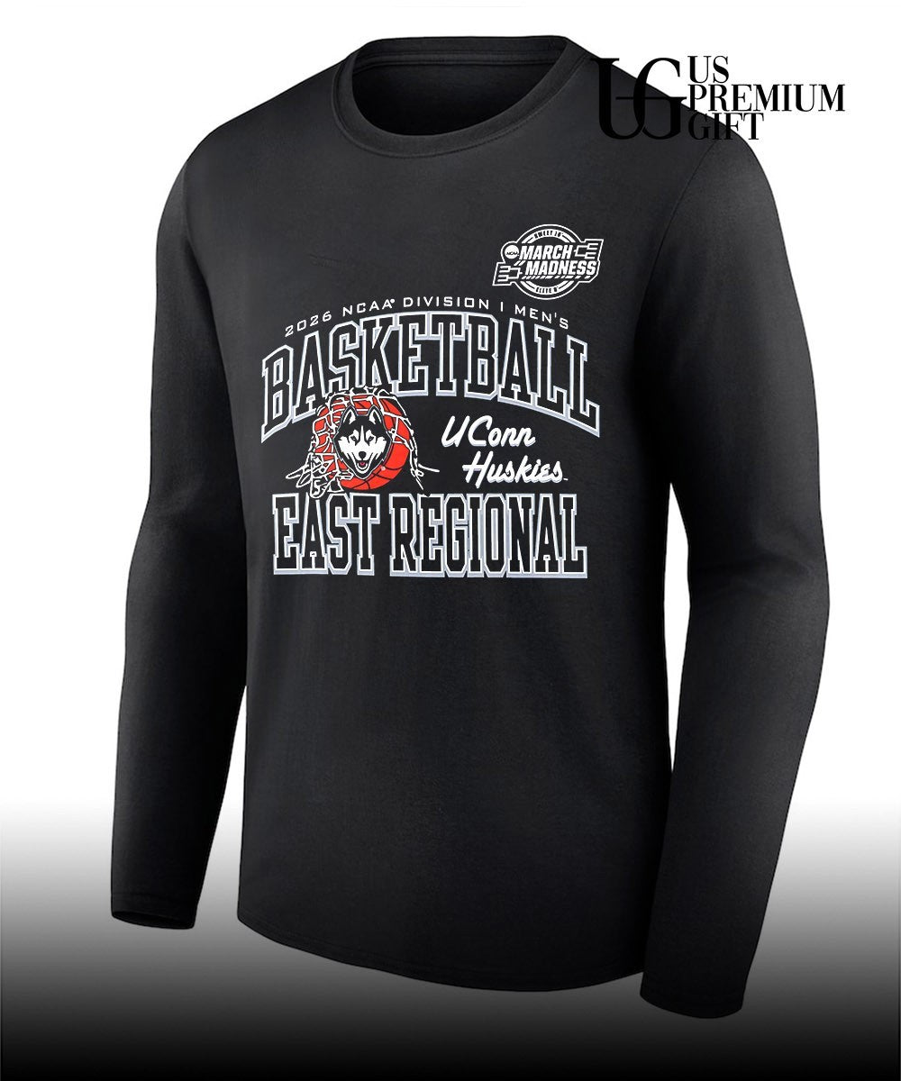 UConn Huskies West Regional NCAA Division I Men’s Basketball March Madness shirt