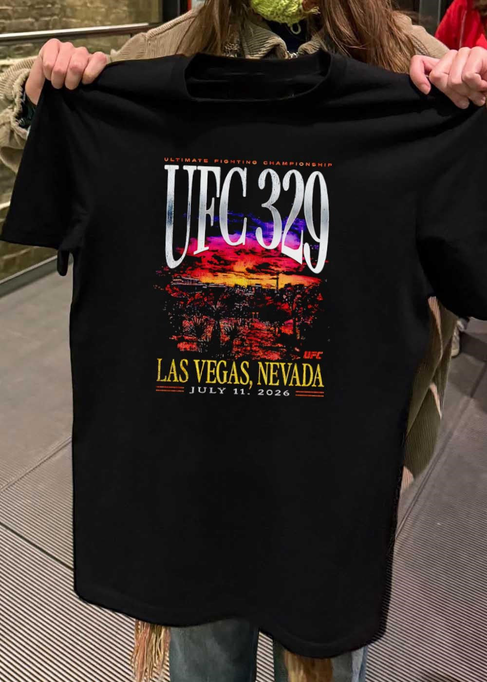 UFC 329 Las Vegas Nevada July 11 2026 Ultimate Fighting Championship T-Shirt