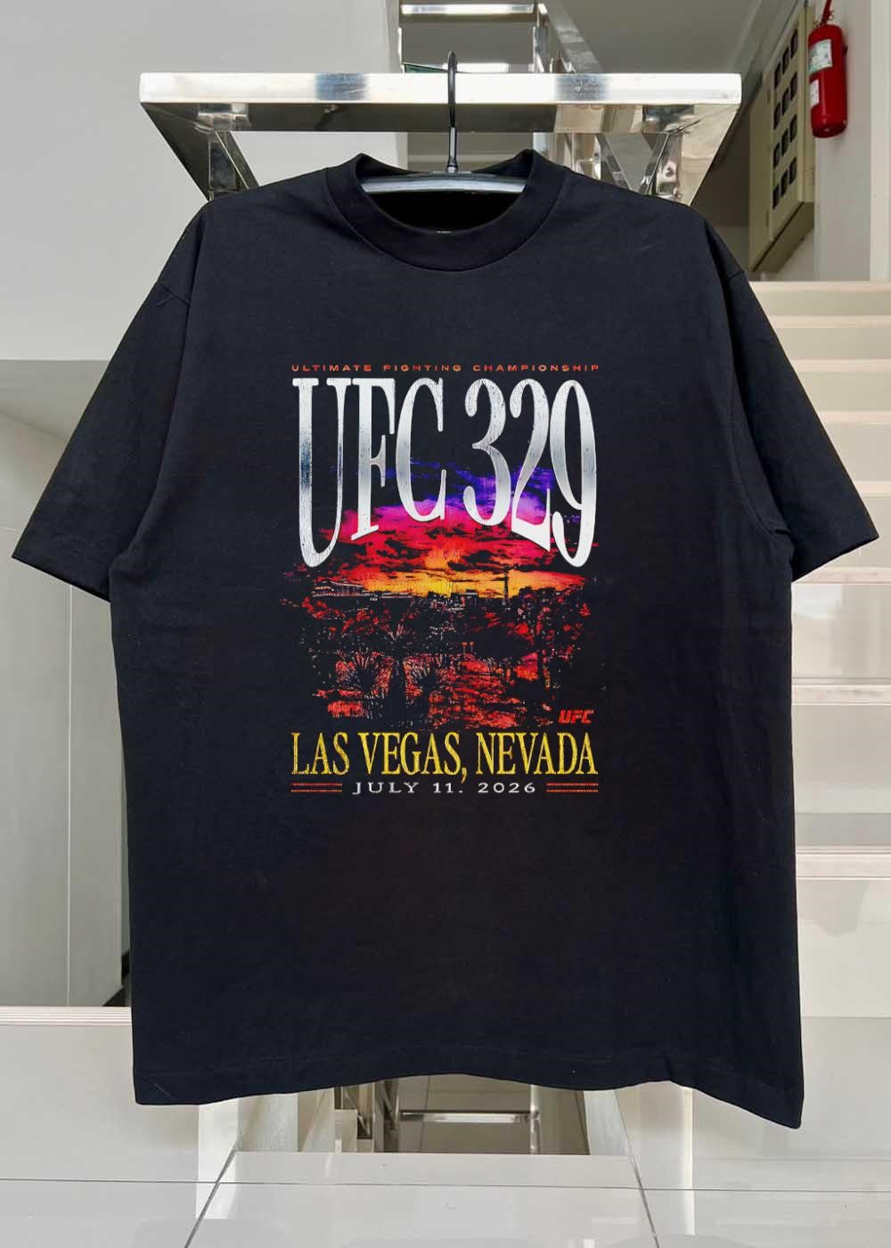 UFC 329 Las Vegas Nevada July 11 2026 Ultimate Fighting Championship T-Shirt