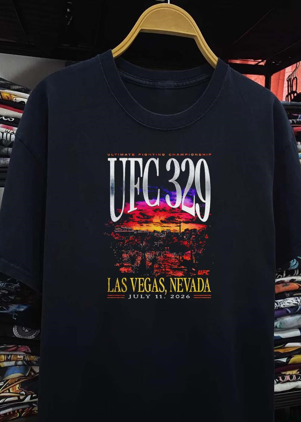 UFC 329 Las Vegas Nevada July 11 2026 Ultimate Fighting Championship T-Shirt