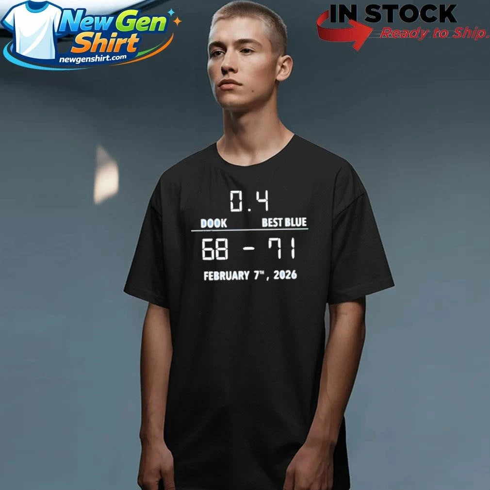 UNC Beat Dook .4 Seconds Feb 7th 2026 Shirt