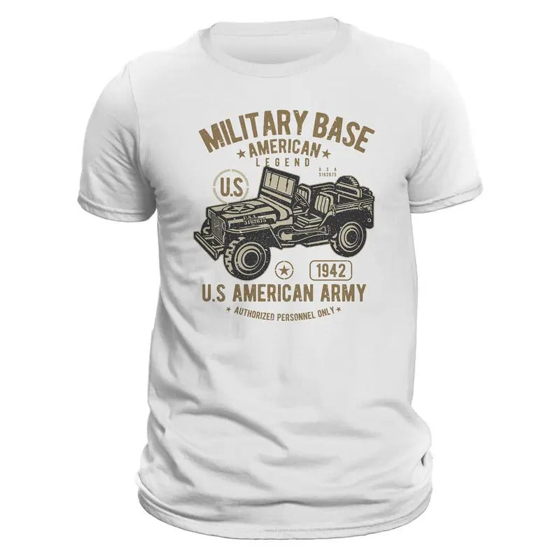 USA Army Military Base Men's T-Shirt Hoodie, Sweatshirt | HypeDripTees.com