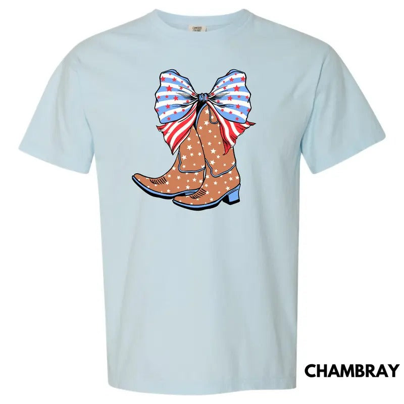 USA Boots Coquette Comfort Colors T-Shirt 'NLB' Hoodie, Sweatshirt | HypeDripTees.com