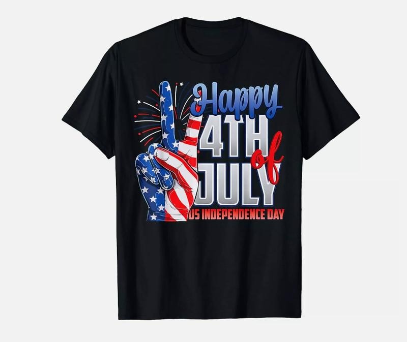 USA Happy 4th of July Independence Day Patriot Flag America T-Shirt Hoodie, Sweatshirt | HypeDripTees.com