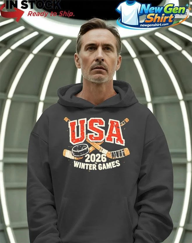 USA Hockey 2026 Winter Games Shirt