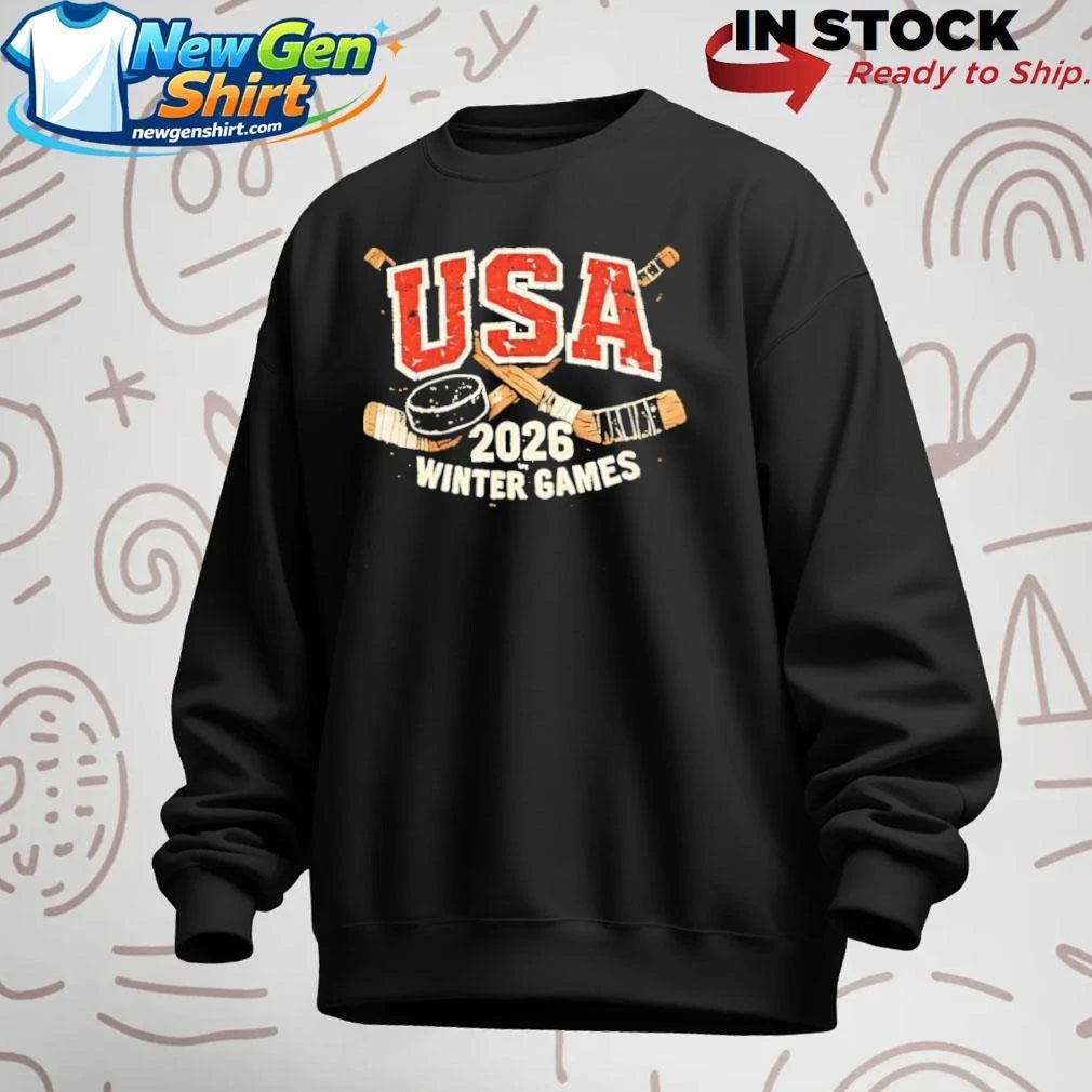 USA Hockey 2026 Winter Games Shirt