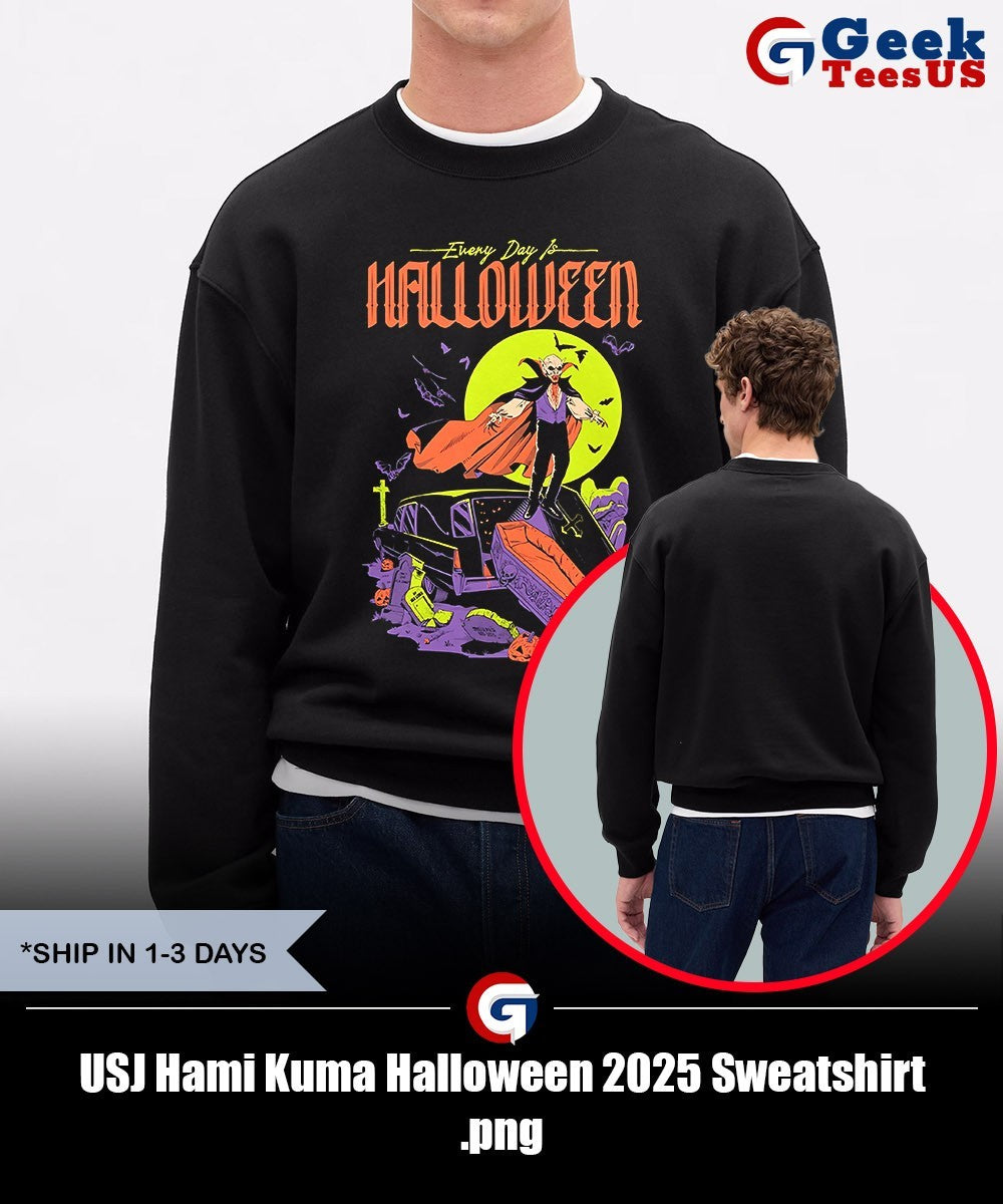 USJ Hami Kuma Halloween 2025 shirt