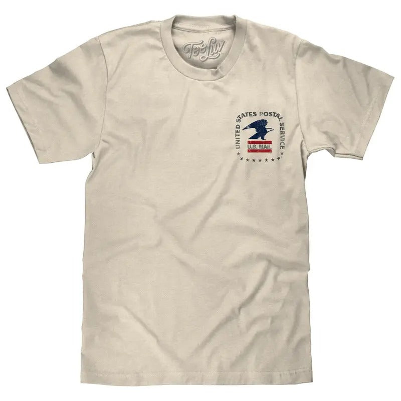 USPS United States Postal Service Mail Eagle T-Shirt - Cream Hoodie, Sweatshirt | HypeDripTees.com