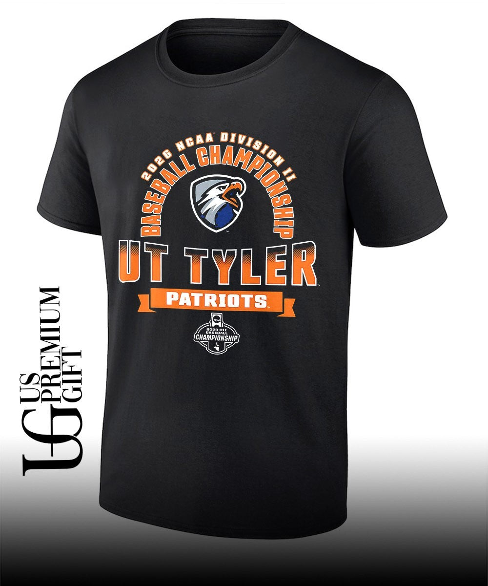 UT Tyler Patriots 2026 NCAA Division II Baseball Championship shirt