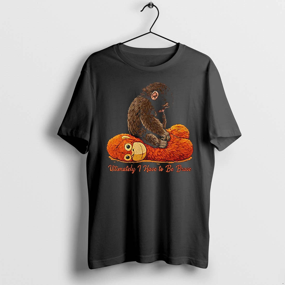 Ultimately I Have To Be Brave Punch Monkey Tshirts Sweater Hoodie, Sweatshirt | HypeDripTees.com