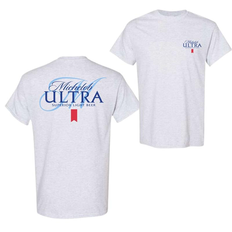 Ultra Light Beer Tshirt, Michelob Ultra Tee for Men For Women Classic Cotton Hoodie, Sweatshirt | HypeDripTees.com