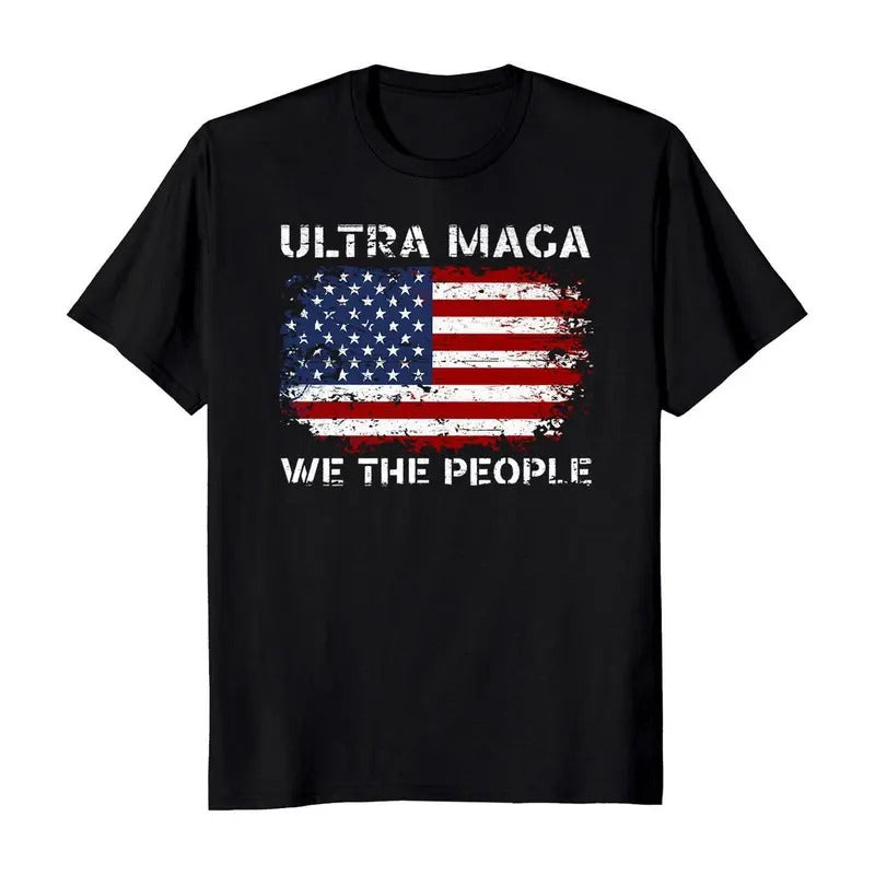 Ultra Maga Flag Pro Trump 2024 Election T-Shirt Hoodie, Sweatshirt | HypeDripTees.com