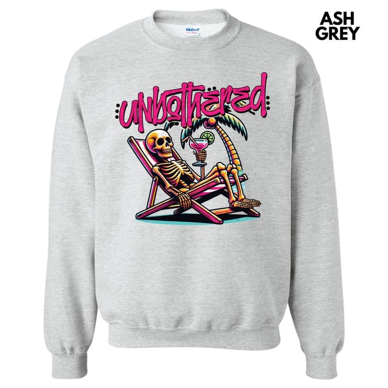Unbothered Skeleton Sweatshirt T-Shirts, Hoodie | HypeDripTees.com