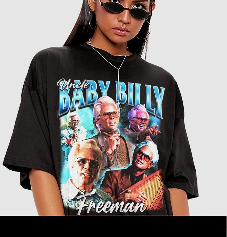 Uncle Baby Billy Freeman Vintage Unisex Shirt, Vintage Baby Billy TShirt Vintage Unisex T