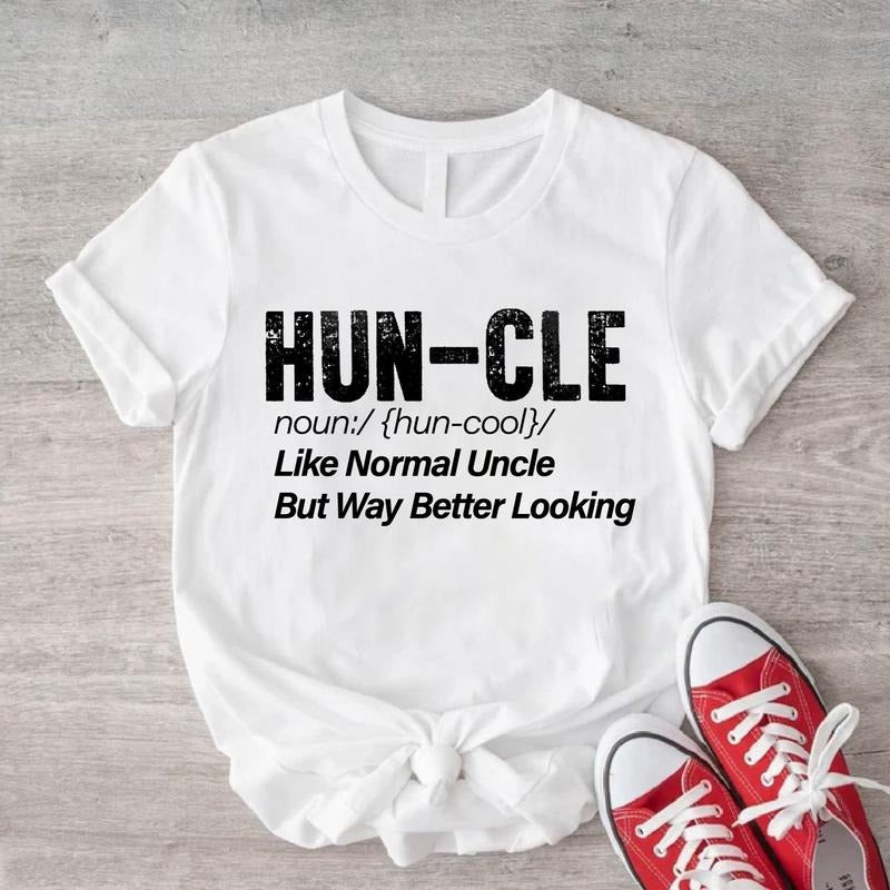 Uncle Definition Shirt, Cool Uncle T-Shirt, Uncle Pregnancy Announcement Tee, Uncle Birthday Gift Short Sleeve, New Uncle To Be Tee.