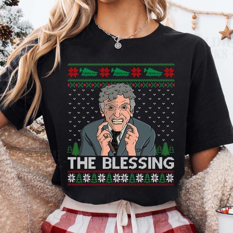 Uncle Lewis The Blessing Ugly Christmas Sweatshirt, Hoodie, T