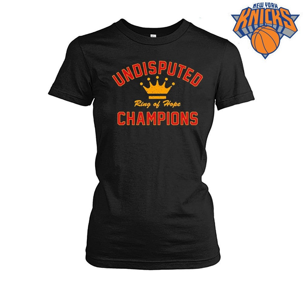 Undisputed Ring of Hope Champions Crown Vintage Sports Graphic Shirt