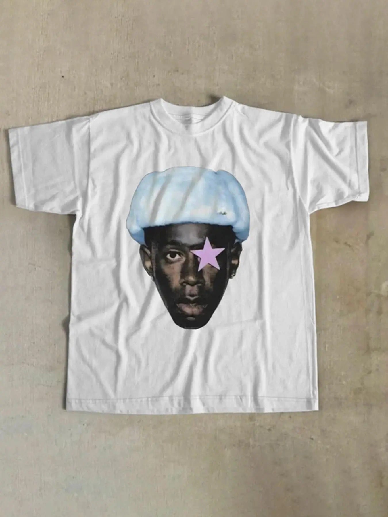 Unisex Cartoon Print Short Sleeve Graphic Tee, Casual Comfy Street Fashion T-shirt for Daily Wear, Unisex Top for Summer,...