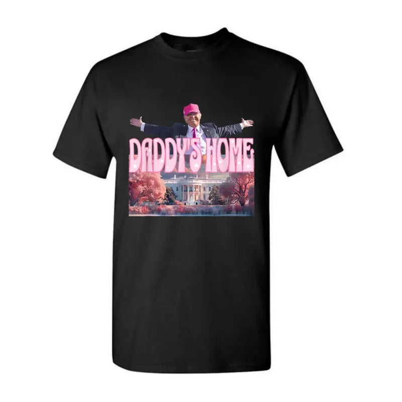 Unisex Daddy's Home Real Trump Shirt, Republican Gift Hoodie, Sweatshirt | HypeDripTees.com