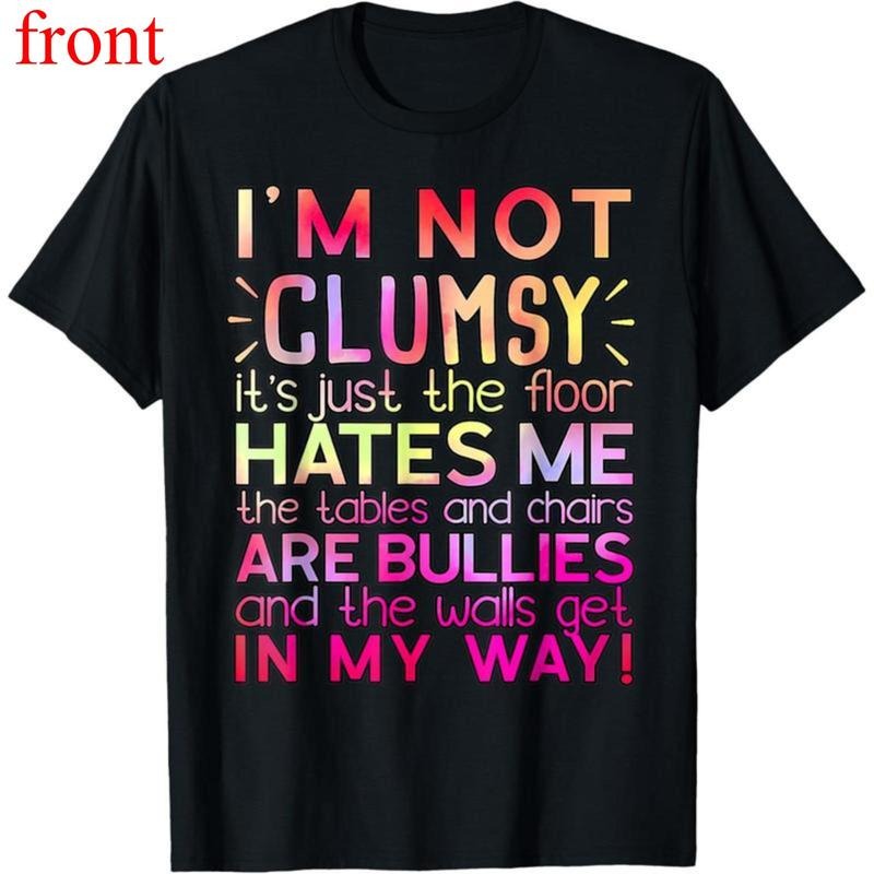 Unisex Funny Clumsy Quote Shirt I'm Not Clumsy Funny Sarcastic T-Shirt style 02 Hoodie, Sweatshirt | HypeDripTees.com